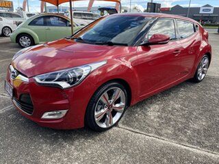 2014 Hyundai Veloster FS3 + Coupe D-CT Red 6 Speed Sports Automatic Dual Clutch Hatchback.