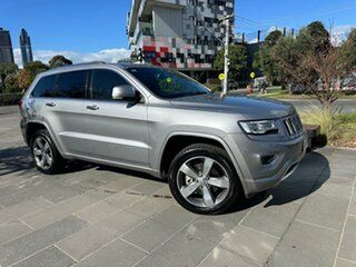 2014 Jeep Grand Cherokee WK MY2014 Overland Silver 8 Speed Sports Automatic Wagon.