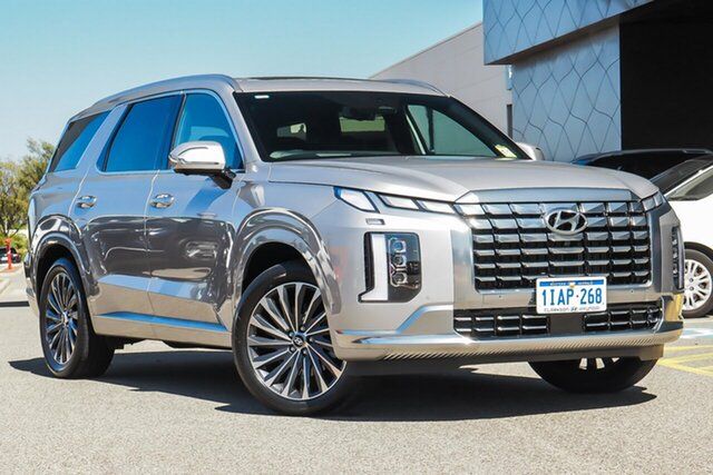 Demo Hyundai Palisade LX2.V4 MY24 Calligraphy AWD Clarkson, 2023 Hyundai Palisade LX2.V4 MY24 Calligraphy AWD Shimmering Silver 8 Speed Sports Automatic Wagon