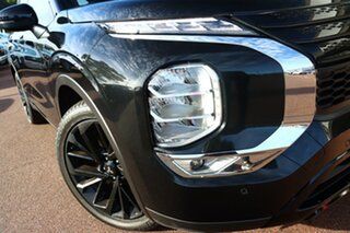 2023 Mitsubishi Outlander ZM MY23 LS Black Edition 7 Seat (2WD) Black 8 Speed CVT Auto 8 Speed Wagon.