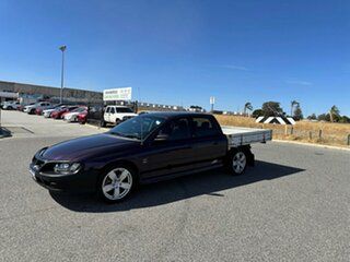2003 Holden Crewman VY II SS Purple 4 Speed Automatic Crew Cab Utility.