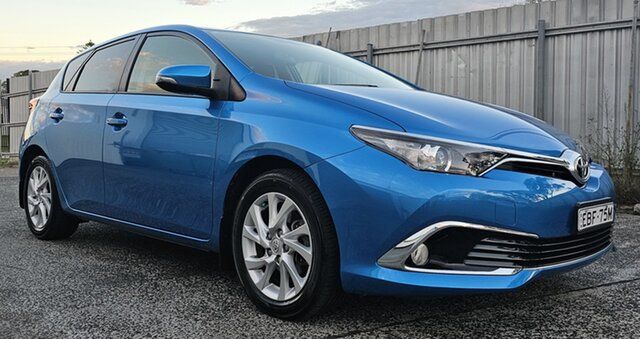 Used Toyota Corolla ZRE182R Ascent Sport S-CVT Cardiff, 2017 Toyota Corolla ZRE182R Ascent Sport S-CVT Blue 7 Speed Constant Variable Hatchback