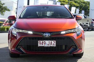 2019 Toyota Corolla ZWE211R Ascent Sport E-CVT Hybrid Volcanic Red 10 Speed Constant Variable
