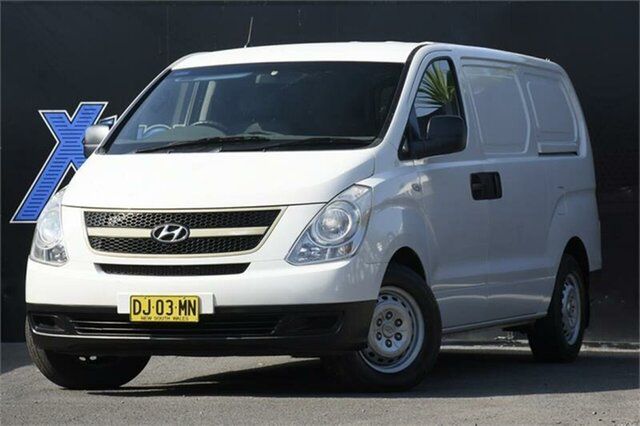 Used Hyundai iLOAD TQ-V Campbelltown, 2011 Hyundai iLOAD TQ-V White 5 Speed Sports Automatic Van