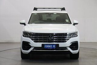 2022 Volkswagen Touareg CR MY22 210TDI Tiptronic 4MOTION R-Line Pure White 8 Speed Sports Automatic.