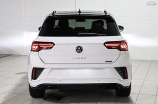 2023 Volkswagen T-ROC D11 MY24 140TSI DSG 4MOTION R-Line Pure White/Black Roof 7 Speed