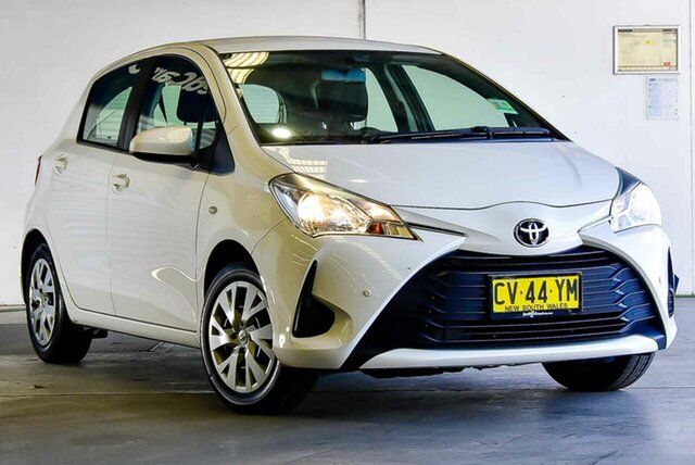 Used Toyota Yaris NCP130R Ascent Laverton North, 2019 Toyota Yaris NCP130R Ascent White 4 Speed Automatic Hatchback