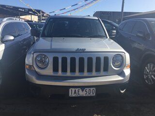 2013 Jeep Patriot MK MY14 Limited (4x4) Silver Ash 6 Speed Automatic Wagon