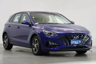 2022 Hyundai i30 PD.V4 MY22 Intense Blue 6 Speed Sports Automatic Hatchback.
