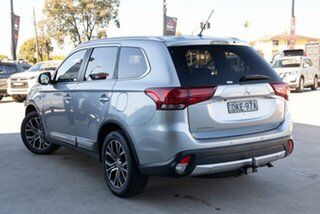 2016 Mitsubishi Outlander ZK MY16 XLS 4WD Silver 6 Speed Constant Variable Wagon.