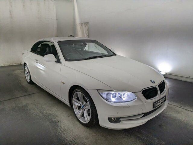 Used BMW 3 Series E93 MY11 320d Steptronic Maryville, 2011 BMW 3 Series E93 MY11 320d Steptronic White 6 Speed Sports Automatic Convertible