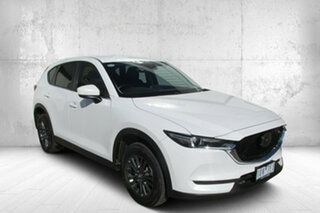 2021 Mazda CX-5 KF2W7A Maxx SKYACTIV-Drive FWD Sport White 6 Speed Sports Automatic Wagon.