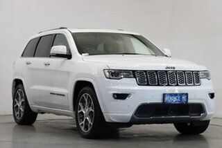 2019 Jeep Grand Cherokee WK MY20 Overland White 8 Speed Sports Automatic Wagon.