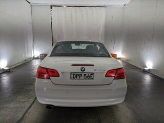 2011 BMW 3 Series E93 MY11 320d Steptronic White 6 Speed Sports Automatic Convertible