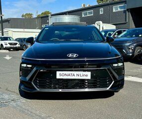 2024 Hyundai Sonata DN8.V3 MY24 N Line DCT Abyss Black 8 Speed Sports Automatic Dual Clutch Sedan.