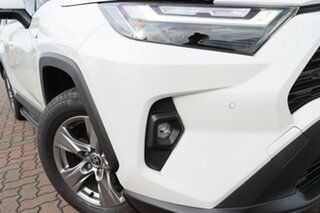 2023 Toyota RAV4 Axah54R GX eFour Glacier White 6 Speed Constant Variable Wagon.