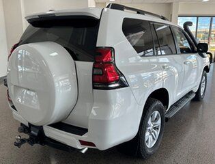 2019 Toyota Landcruiser Prado GDJ150R GXL White 6 Speed Sports Automatic Wagon.