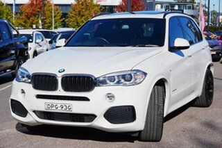 2017 BMW X5 F15 xDrive30d White 8 Speed Sports Automatic Wagon.