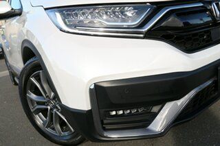 2020 Honda CR-V RW MY21 VTi 4WD LX AWD Platinum White 1 Speed Constant Variable Wagon.
