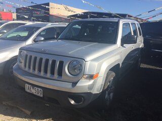 2013 Jeep Patriot MK MY14 Limited (4x4) Silver Ash 6 Speed Automatic Wagon.