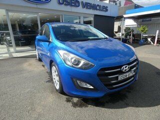 2017 Hyundai i30 GD4 Series 2 Update Active Blue 6 Speed Automatic Hatchback