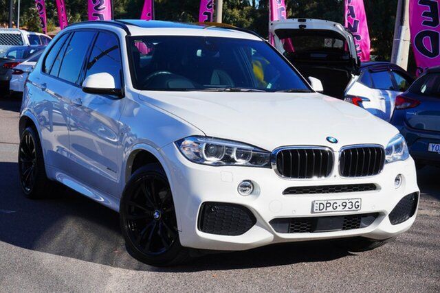 Used BMW X5 F15 xDrive30d Phillip, 2017 BMW X5 F15 xDrive30d White 8 Speed Sports Automatic Wagon