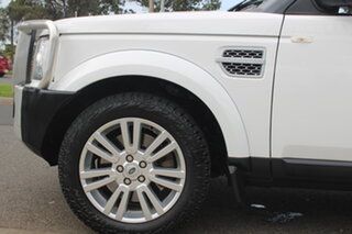 2012 Land Rover Discovery 4 Series 4 L319 MY13 SDV6 SE White 8 Speed Sports Automatic Wagon