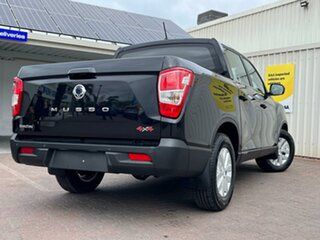 2024 Ssangyong Musso Q261 MY24 ELX Crew Cab Black 6 Speed Sports Automatic Utility