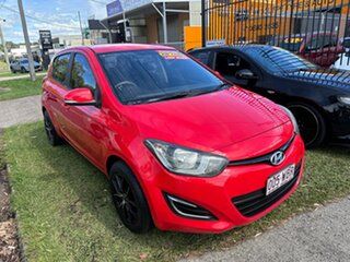 2013 Hyundai i20 PB MY13 Active Red 4 Speed Automatic Hatchback
