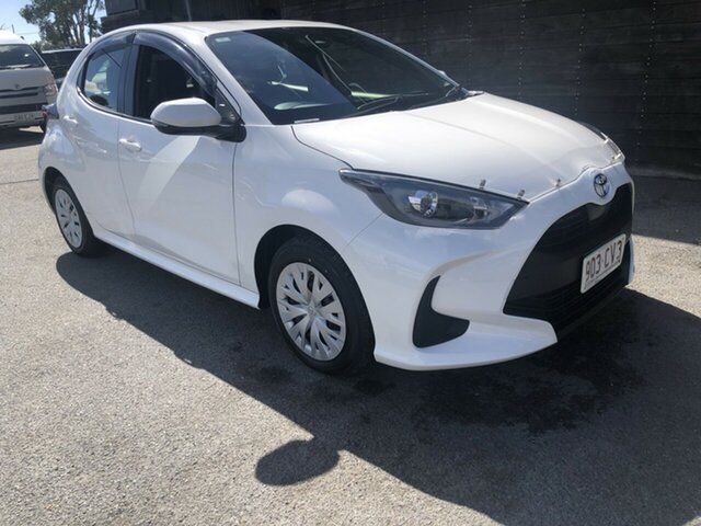 Used Toyota Yaris Mxpa10R Ascent Sport Labrador, 2021 Toyota Yaris Mxpa10R Ascent Sport White 1 Speed Constant Variable Hatchback