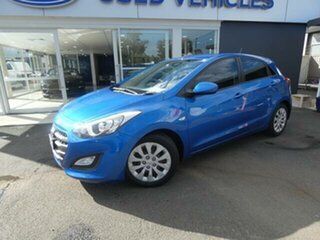 2017 Hyundai i30 GD4 Series 2 Update Active Blue 6 Speed Automatic Hatchback