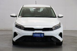 2022 Kia Cerato BD MY22 S Clear White 6 Speed Sports Automatic Hatchback.