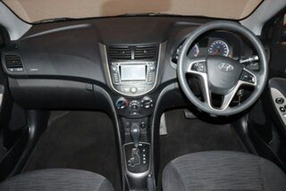 2014 Hyundai Accent RB2 MY15 Active Burgundy 4 Speed Sports Automatic Hatchback