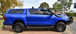 2017 Toyota Hilux GUN126R SR5 Double Cab Blue 6 Speed Sports Automatic Utility
