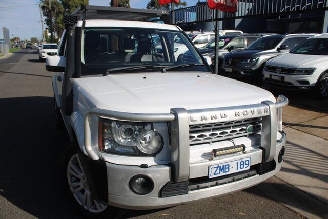 Used Land Rover Discovery 4 Series 4 L319 MY13 SDV6 SE West Footscray, 2012 Land Rover Discovery 4 Series 4 L319 MY13 SDV6 SE White 8 Speed Sports Automatic Wagon