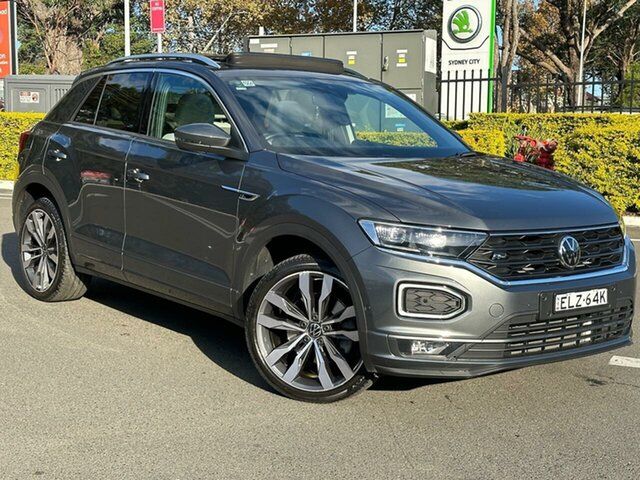 Used Volkswagen T-ROC A11 MY21 140TSI DSG 4MOTION Sport Botany, 2021 Volkswagen T-ROC A11 MY21 140TSI DSG 4MOTION Sport Grey 7 Speed Sports Automatic Dual Clutch