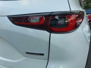 2023 Mazda CX-5 KF4WLA G25 SKYACTIV-Drive i-ACTIV AWD Touring Rhodium White 6 Speed Sports Automatic