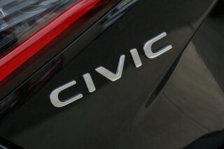 2022 Honda Civic 11th Gen MY22 VTi LX Crystal Black 1 Speed Constant Variable Hatchback