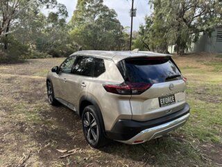 2023 Nissan X-Trail T33 MY23 Ti e-4ORCE e-POWER Champagne Silver 1 Speed Automatic Wagon Hybrid
