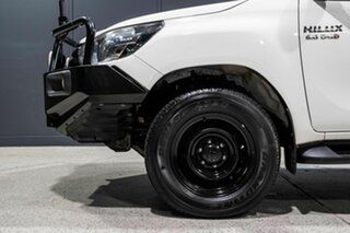 2016 Toyota Hilux GUN126R SR (4x4) White 6 Speed Automatic Dual Cab Utility