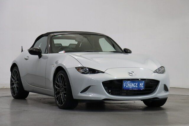 Used Mazda MX-5 ND GT SKYACTIV-Drive Victoria Park, 2015 Mazda MX-5 ND GT SKYACTIV-Drive White 6 Speed Sports Automatic Roadster