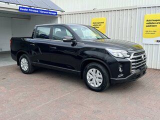 2024 Ssangyong Musso Q261 MY24 ELX Crew Cab Black 6 Speed Sports Automatic Utility