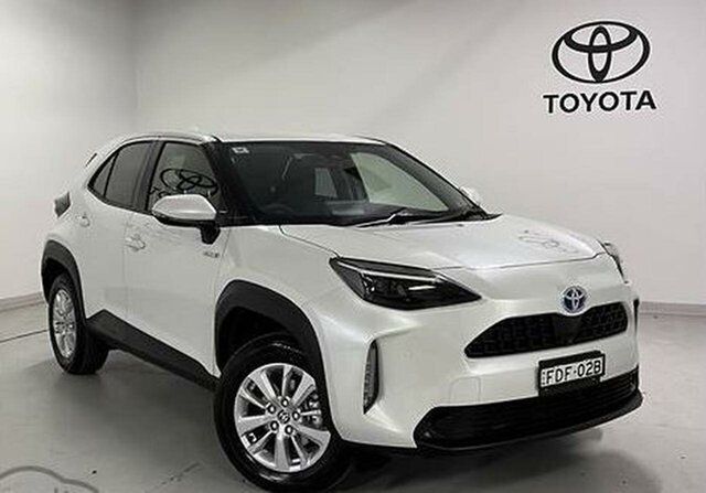 Pre-Owned Toyota Yaris Cross MXPJ15R GXL AWD Balcatta, 2022 Toyota Yaris Cross MXPJ15R GXL AWD Frosted White 1 Speed Constant Variable Wagon Hybrid