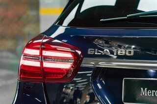 2018 Mercedes-Benz GLA-Class X156 809MY GLA180 DCT Cavansite Blue 7 Speed