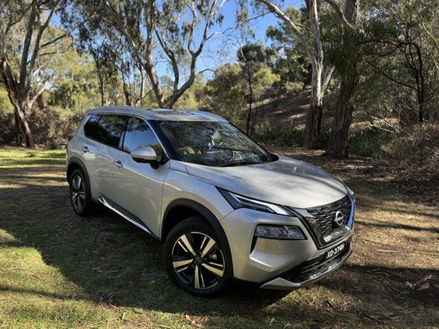 Demo Nissan X-Trail T33 MY23 Ti-L X-tronic 4WD Morphett Vale, 2023 Nissan X-Trail T33 MY23 Ti-L X-tronic 4WD Silver 7 Speed Constant Variable Wagon