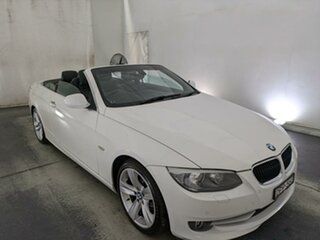2011 BMW 3 Series E93 MY11 320d Steptronic White 6 Speed Sports Automatic Convertible