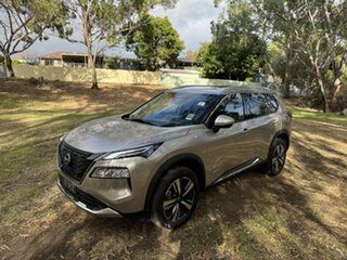 2023 Nissan X-Trail T33 MY23 Ti e-4ORCE e-POWER Champagne Silver 1 Speed Automatic Wagon Hybrid