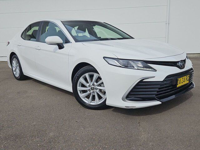 Pre-Owned Toyota Camry ASV70R Ascent Cardiff, 2021 Toyota Camry ASV70R Ascent White 6 Speed Sports Automatic Sedan