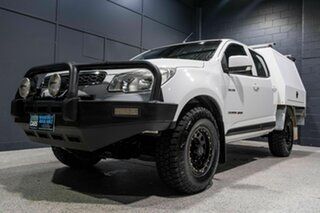 2015 Holden Colorado RG MY15 LS (4x4) White 6 Speed Manual Crew Cab Chassis
