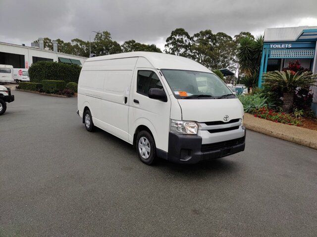 Used Toyota HiAce KDH221R High Roof Super LWB Acacia Ridge, 2017 Toyota HiAce KDH221R High Roof Super LWB White 4 speed Automatic Van
